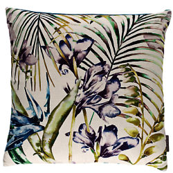 Harlequin Paradise Cushion, Blue